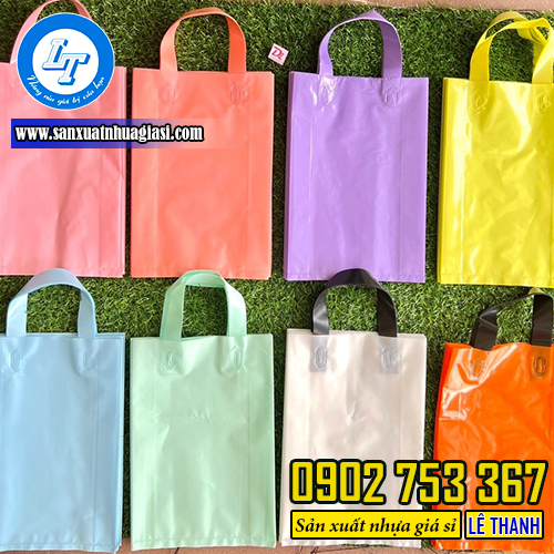 Túi ép quai nhiều màu sắc sỉ rẻ Túi ép quai nhiều màu sắc sỉ rẻ