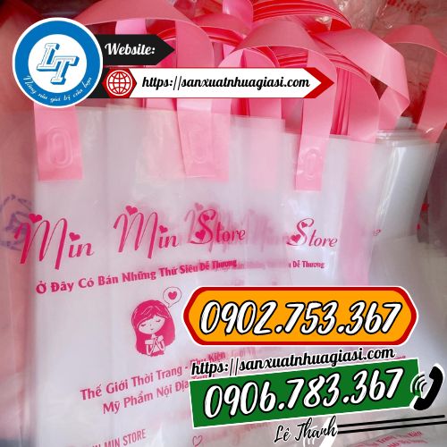 Túi ép quai in logo làm tăng nhận diện thương hiệu Túi ép quai in logo làm tăng nhận diện thương hiệu