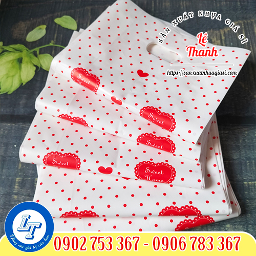 Túi hột xoài gấu tim chất lượng cao Túi hột xoài gấu tim chất lượng cao