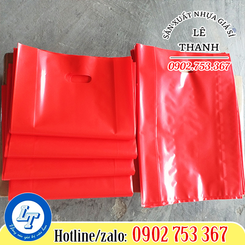 Túi hột xoài PE màu đỏ Túi hột xoài PE màu đỏ