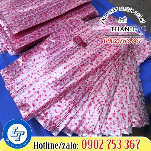 Túi hột xoài trong suốt có in hình Túi hột xoài trong suốt có in hình