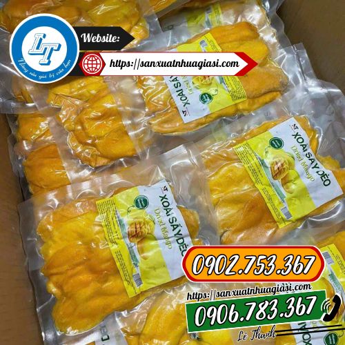 Túi hút chân không giúp giữ hương vị cho bánh kẹo, trái cây sấy