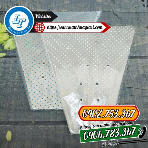 Túi kiếng bọc hoa trong suốt Túi kiếng bọc hoa trong suốt