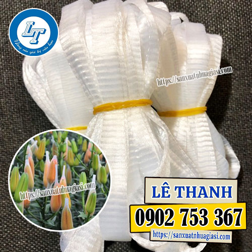 Túi lưới chụp hoa ly hoa cúc