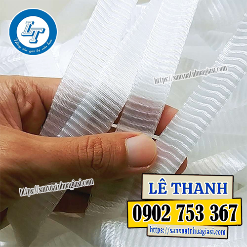 Lưới chụp bông đã cắt theo kích thước khách yêu cầu