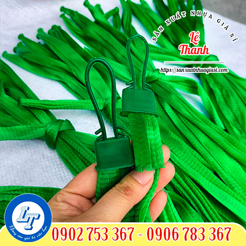 Túi lưới đựng hoa quả màu xanh Túi lưới đựng hoa quả màu xanh