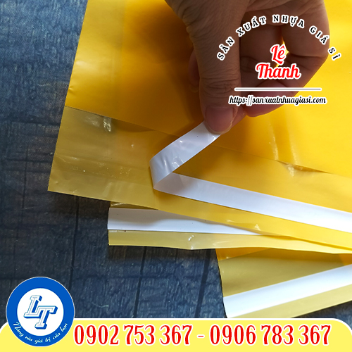 Túi niêm phong có keo dán miệng cố định túi Túi niêm phong có keo dán miệng cố định túi