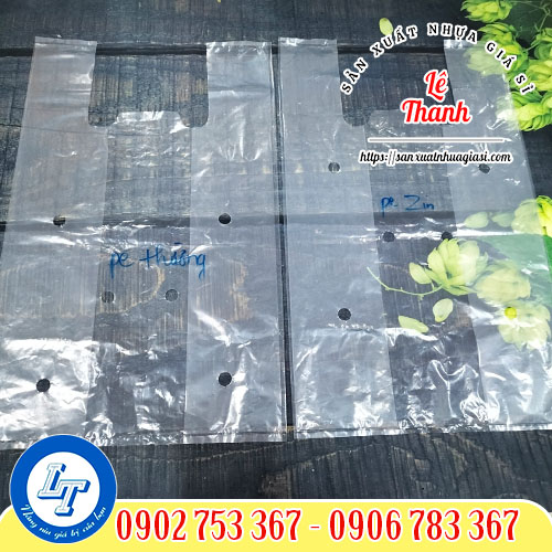 Túi nilon đục lỗ hàng zin hàng thường Túi nilon đục lỗ hàng zin hàng thường
