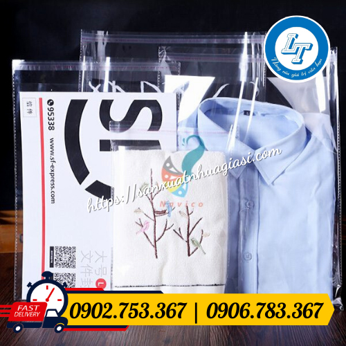Túi opp dán miệng phù hợp đóng gói trang sức, quần áo... Túi opp dán miệng phù hợp đóng gói trang sức, quần áo...
