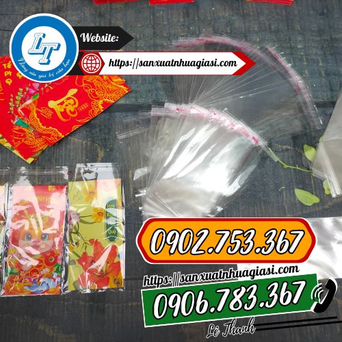 Túi opp đựng bao lì xì sáng bóng Túi opp đựng bao lì xì sáng bóng