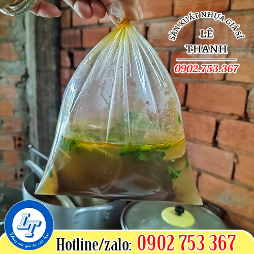 Túi pe đựng nước lèo chất lượng Túi pe đựng nước lèo chất lượng