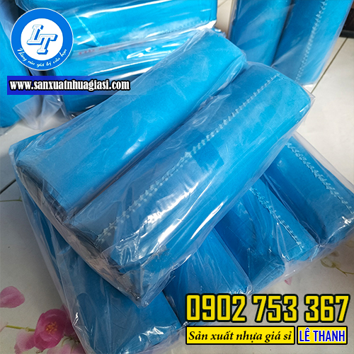 Túi rác cuộn xanh cực đại Túi rác cuộn xanh cực đại