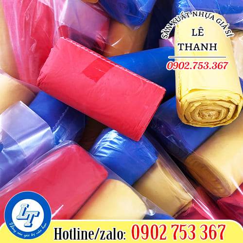 Túi rác cuộn nhiều màu giá sỉ rẻ