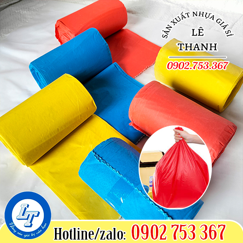 Túi rác có độ bền và sức căng tốt Túi rác có độ bền và sức căng tốt