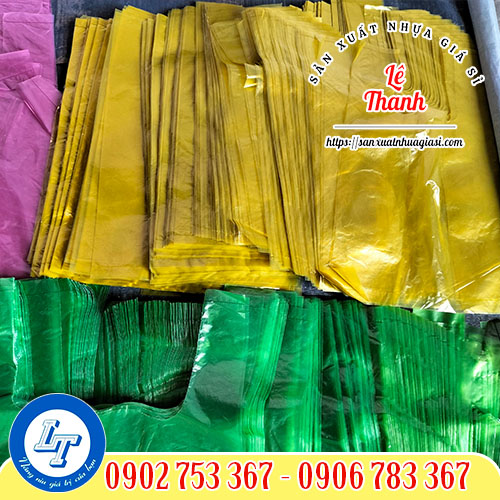 Túi xốp 2 quai đủ màu Túi xốp 2 quai đủ màu