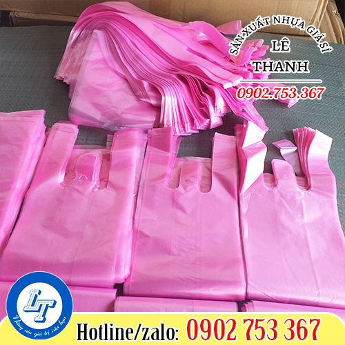 Túi xốp 2 quai size nhỏ Túi xốp 2 quai size nhỏ