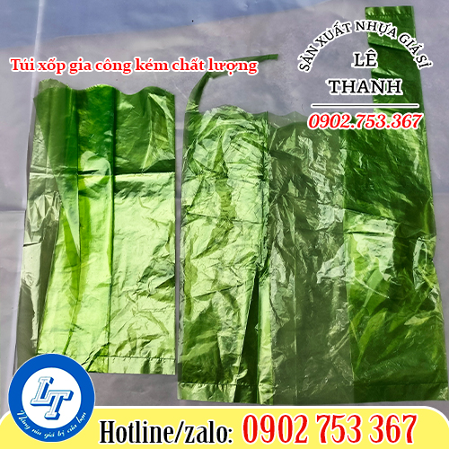 Túi xốp kém chất lượng