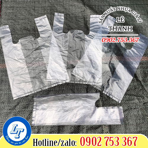 Túi xốp bóng mỡ 2 quai chất lượng