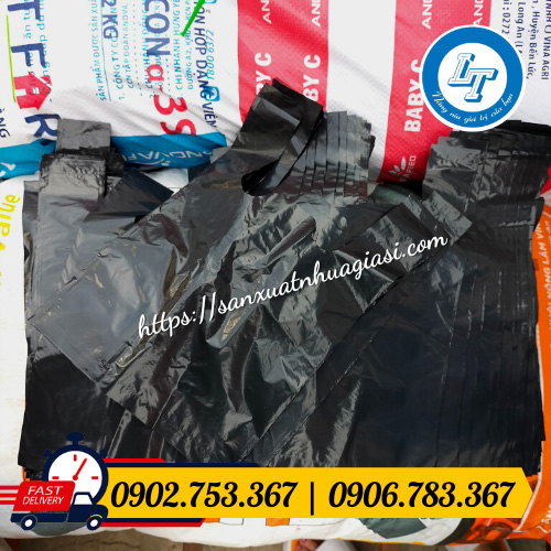 Túi xốp đen bóng Túi xốp đen bóng