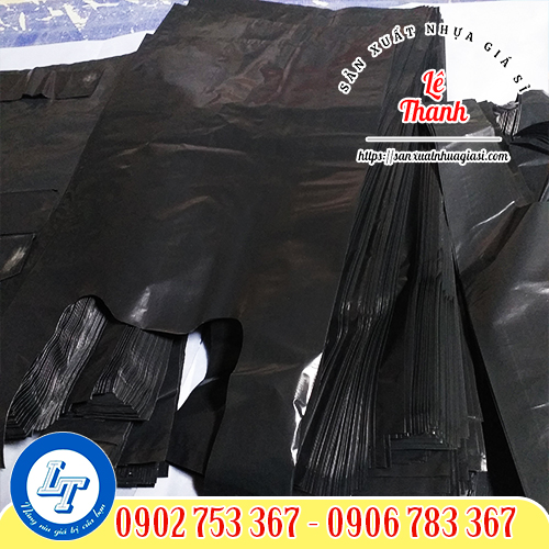Túi xốp đen được sản xuất từ hạt nhựa HDPE Túi xốp đen được sản xuất từ hạt nhựa HDPE