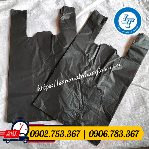 Túi xốp đen thường Túi xốp đen thường