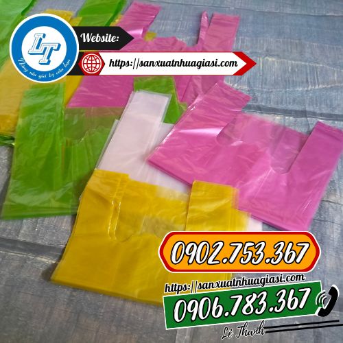 Túi xốp màu hàng zin Túi xốp màu hàng zin