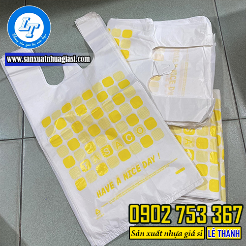 Túi xốp sữa in hình Túi xốp sữa in hình