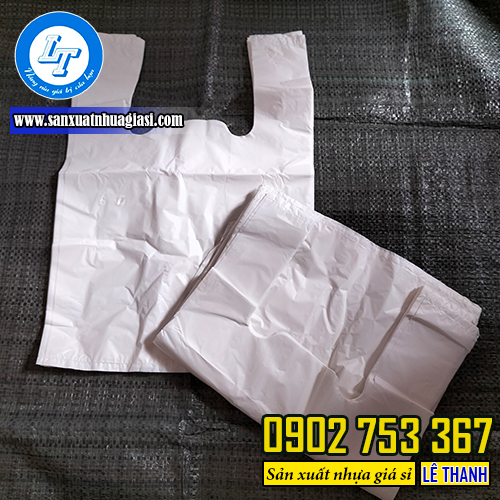Túi xốp trắng sữa trơn Túi xốp trắng sữa trơn