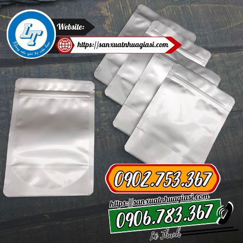 Túi zip bạc chất lượng Túi zip bạc chất lượng