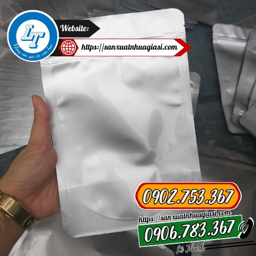 Túi zip bạc mờ Túi zip bạc mờ