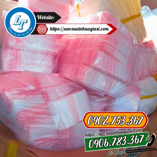 Túi zip chỉ đỏ Túi zip chỉ đỏ