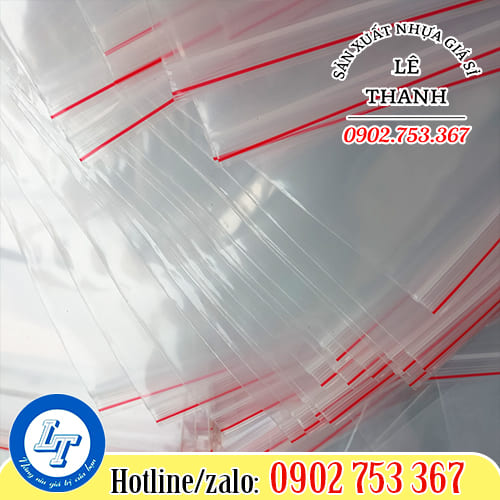 Túi zip chỉ đỏ giá sỉ rẻ Túi zip chỉ đỏ giá sỉ rẻ