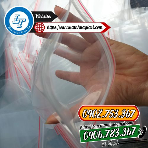 Thiết kế đường zip miệng túi Thiết kế đường zip miệng túi
