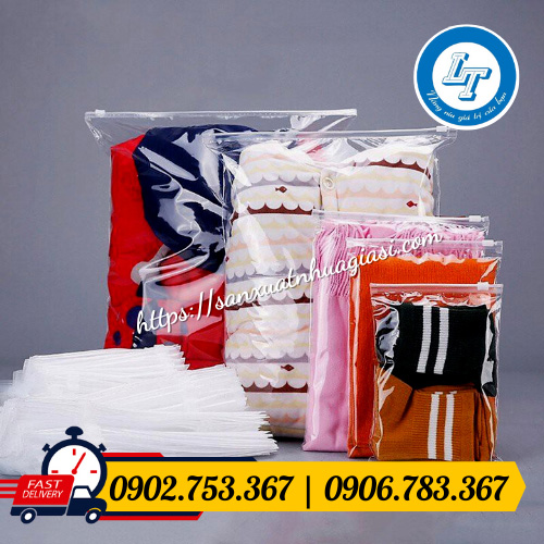 Sử dụng túi zip khóa kéo trong ngành may mặc Sử dụng túi zip khóa kéo trong ngành may mặc