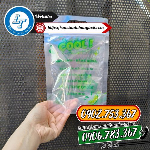 Túi zip trà chanh Túi zip trà chanh