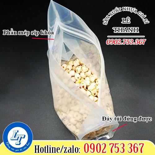 Cấu tạo của túi zip trong suốt Cấu tạo của túi zip trong suốt