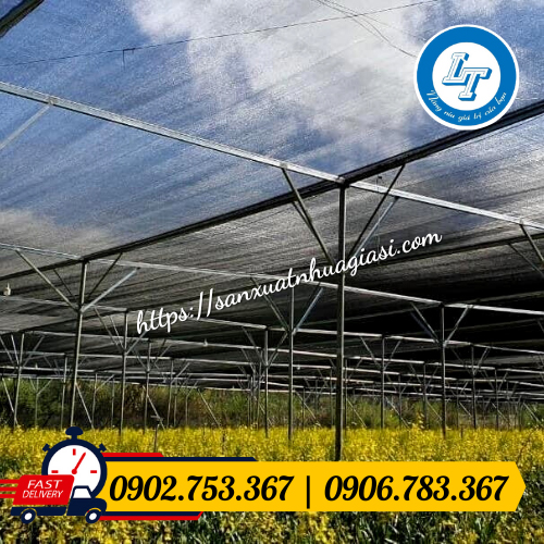 Lưới che lan, che mát cho vườn cây Lưới che lan, che mát cho vườn cây
