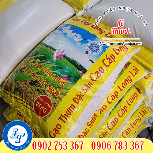 Ứng dụng của bao tải trong việc đóng gói lúa gạo Ứng dụng của bao tải trong việc đóng gói lúa gạo