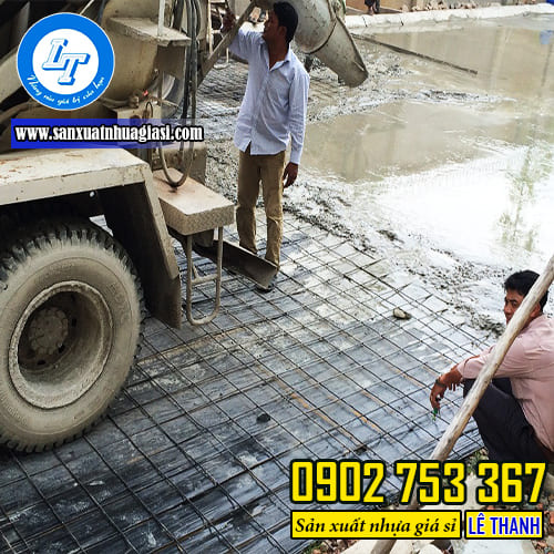 Ứng dụng bạt lót sàn đổ bê tông