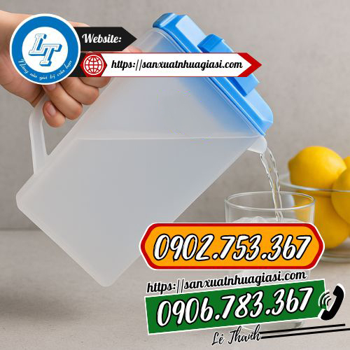 Ca nhựa vuông uống nước Ca nhựa vuông uống nước