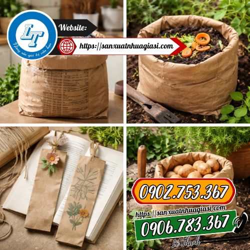Ứng dụng của bao giấy cũ trong đời sống Ứng dụng của bao giấy cũ trong đời sống