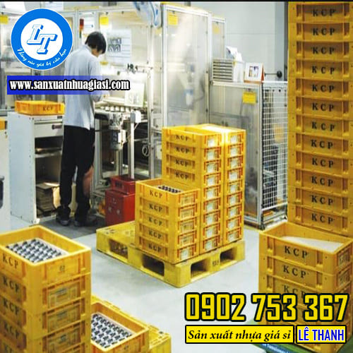 Ứng dụng Pallet nhựa trong sản xuất