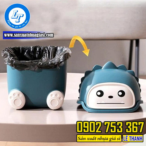 Thùng rác mini thiết kế nhỏ gọn để bàn tiện lợi Thùng rác mini thiết kế nhỏ gọn để bàn tiện lợi