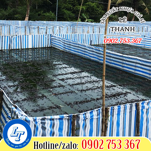 Ứng dụng đa năng của bạt nhựa kẻ sọc Mã Lai