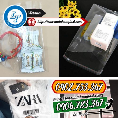 Ứng dụng đa năng của túi opp dán miệng Ứng dụng đa năng của túi opp dán miệng