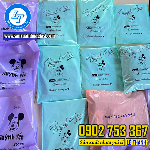 Ứng dụng của túi hột xoài in ấn thương hiệu Ứng dụng của túi hột xoài in ấn thương hiệu