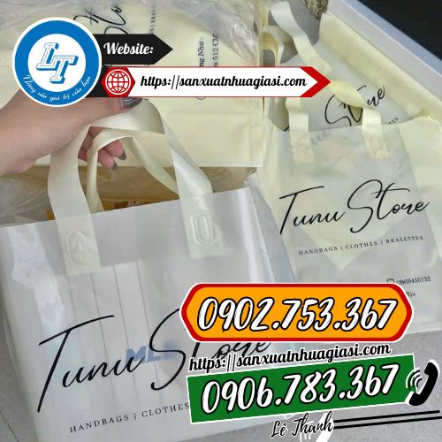 Ứng dụng của túi ép quai in logo Ứng dụng của túi ép quai in logo