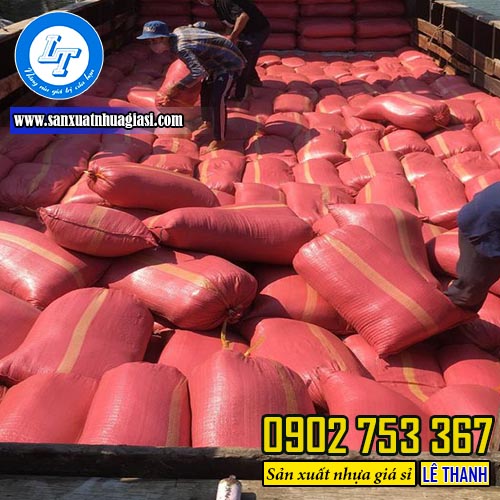 Ứng dụng của bao tải đóng hàng Ứng dụng của bao tải đóng hàng