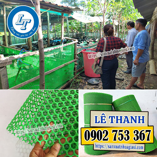 Ứng dụng lưới nhựa mắt cáo