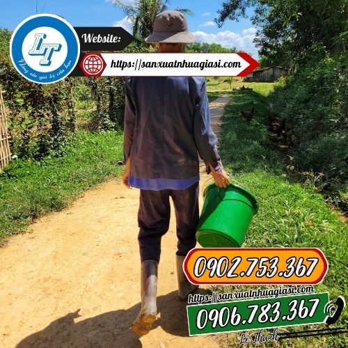 Xô nhựa pha thuốc được ứng dụng trong nông nghiệp Xô nhựa pha thuốc được ứng dụng trong nông nghiệp